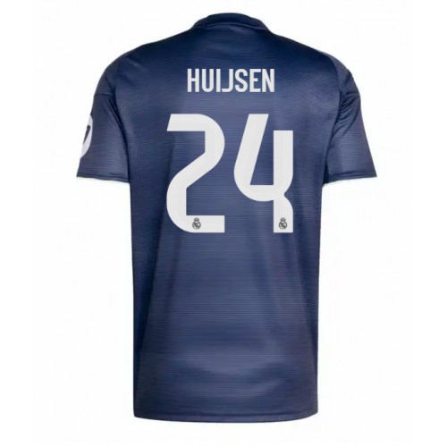 Stroje piłkarskie Real Madrid Dean Huijsen #24 Koszulka Wyjazdowej 2025-26 Krótki Rękaw